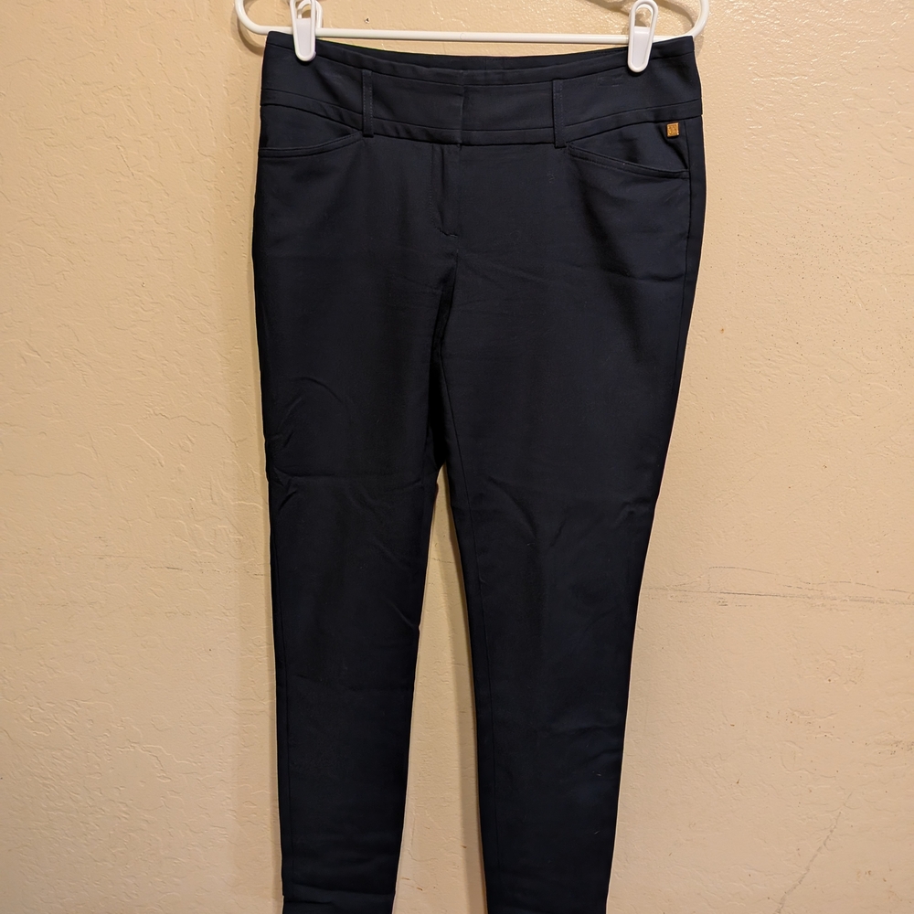 Ivanka Trump Classic Black Skinny Pants